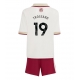 Maillot de foot Arsenal Leandro Trossard #19 Troisième vêtements enfant 2025-26 Manches Courtes (+ pantalon court)